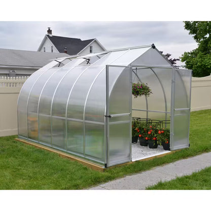 Bella 8 Ft. X 12 Ft. Silver/Diffused DIY Greenhouse Kit