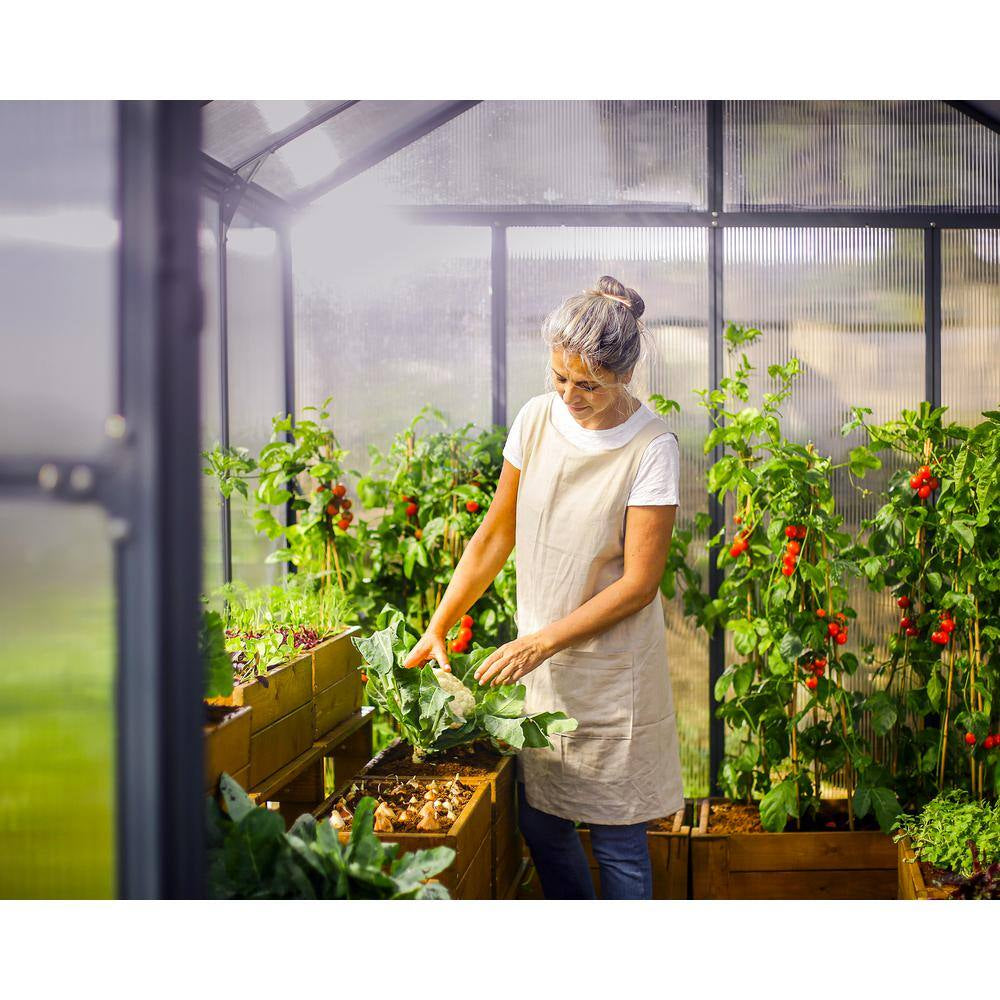 Glory 8 Ft. X 8 Ft. Gray/Diffused DIY Greenhouse Kit